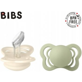 Bibs dudlík silikon anatomický Couture Ivory & Sage 2ks
