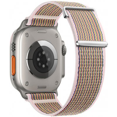 BStrap Velcro Nylon řemínek na Apple Watch 38/40/41mm, silty sand SAP016C05 – Hledejceny.cz