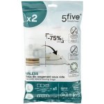5five Simple Smart Vakuové sáčky na oblečení z polietylena, 120x70, 60x50 cm – Hledejceny.cz