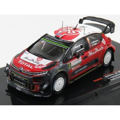 Ixo Wrc-models Citroen C3 Abu Dhabi N 9 Rally Sardegna 2017 A.mikkelsen A.synnevaag Červená Bílá Šedá 1:43 – Zboží Mobilmania