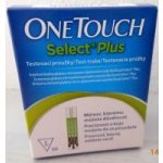 OneTouch Select Plus Test.proužky 50 ks – Hledejceny.cz