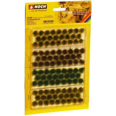 Noch Travní trsy XL béžové zelené hnědé 9mm NO07005 NO07005 – Hledejceny.cz