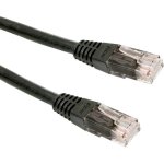 Gembird PP12-1M/BK Eth Patch UTP, kat. 5e, 1m, černý – Zboží Živě