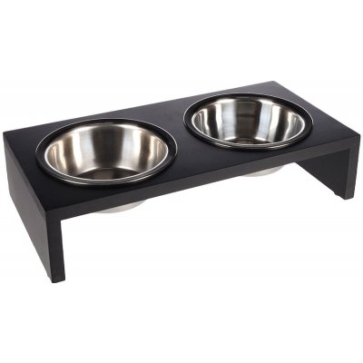 Karlie-Flamingo dvojMiska se stojánkem Kobushi M 2 x 380 ml 40 x 20 x 9 cm – Zboží Dáma