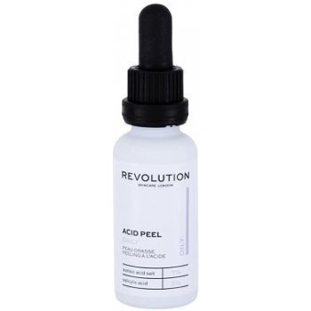 Makeup Revolution Skincare Peeling Solution pro mastnou pleť 30 ml