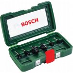 BOSCH 6dílná sada fréz z tvrdokovu (stopka 6 mm) – Zboží Dáma