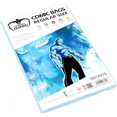 Ultimate Guard Obaly na komiksy Comic Bags (UG) 18,4 x 26,8 cm, 100ks – Zbozi.Blesk.cz