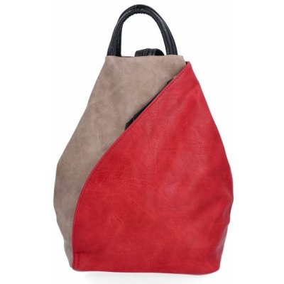 Hernan dámská kabelka batůžek červená HB0137 – Zboží Mobilmania