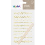 HEYDA Propisoty 10 x 19 cm bordury zlaté – Hledejceny.cz