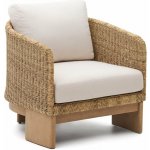 Kave Home Xoriguer zahradní křeslo 80 cm, 74 cm, 76 cm přírodní/béžová – Hledejceny.cz