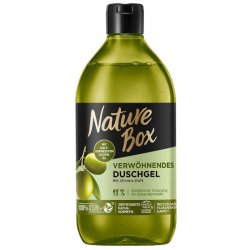Nature Box pečující sprchový gel s exotickou vůní oliv 385 ml