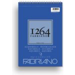 Fabriano 1264 Aquarelle 19100649 A4 300g 30 listů kovová vazba – Zboží Dáma