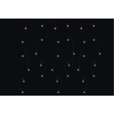 Emos ZY2050 200 LED vánoční krápníky 3,6m studená bílá programy – Hledejceny.cz