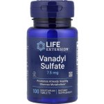 Life Extension Vanadyl Sulfate 7.5 mg 100 vegetariánských tablet – Hledejceny.cz