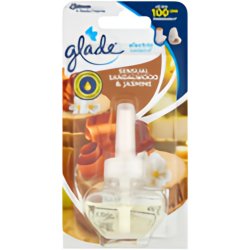 Glade Electric Scented Oil Sensual Sandalwood & Jasmine tekutá náplň do elektrického osvěžovače vzduchu 20 ml