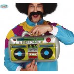 Guirca Nafukovací rádio retro 40x20 cm – Zboží Mobilmania