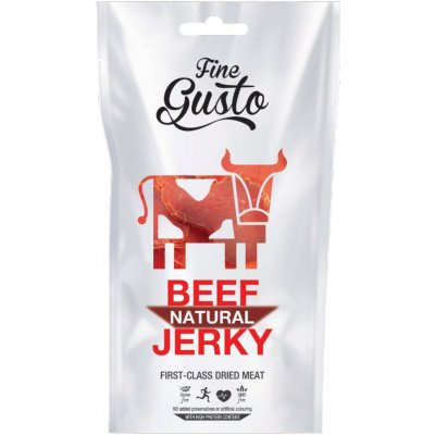 Fine Gusto Hovězí jerky natural 100 g – Zboží Dáma