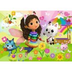 TREFL Třpytivé Gábinin kouzelný domek 100 dílků – Zboží Dáma