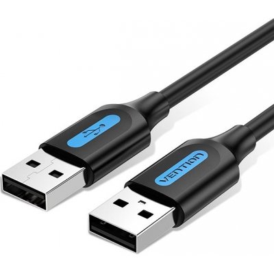 Vention COJBI USB 2.0 Male to USB Male, 3m, černý