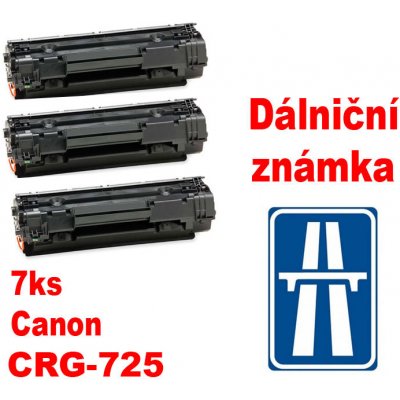 MP Print Canon 7ks CRG-725 + dálniční známka – Zboží Mobilmania