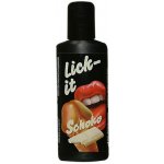 Lick it! erotický lubrikační masážní gel s vůní a příchutí čokolády 50 ml – Zboží Mobilmania
