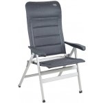 611/918 Kempingová skládací židle Crespo XXL DELUXE anthrazit do 200kg – Zboží Dáma