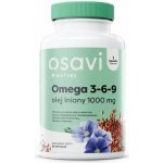 Osavi Omega 3-6-9 lněný olej 1000 mg 60 softgel kapslí – Hledejceny.cz