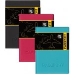 Obal na cestovní pas Luxyl Touch (černý, červený, tyrkysový) – Zboží Dáma