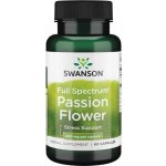 Swanson Full Spectrum Passion Flower mučenka 500 mg 60 kapslí – Hledejceny.cz
