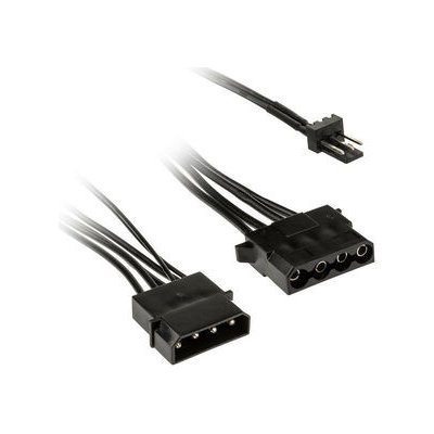 Kolink Adaptér 3-pin na 2x 4-pin Molex 24.5cm černá PGW-AC-KOL-086 – Zbozi.Blesk.cz