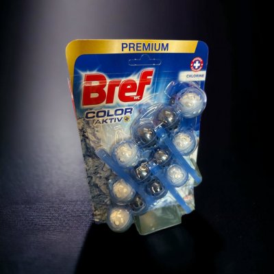 Bref Blue Aktiv Chlorine WC blok 3 x 50 g – Zboží Dáma