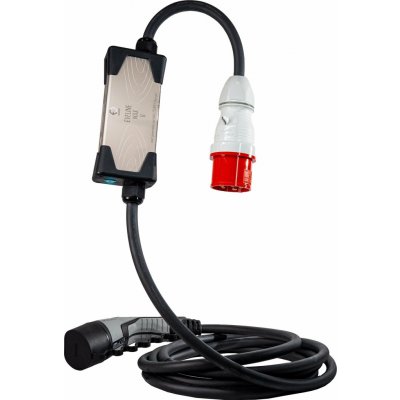 EV Expert Sada EVELINE Max II Chytrá přenosná nabíječka TYP 2 CEE 5-Kolík Displej 16A 3fáze 11kW 5 8m Celková délka 5m přímý, Nástěnný držák pro přenosnou nabíječku Žádný | Zboží Auto