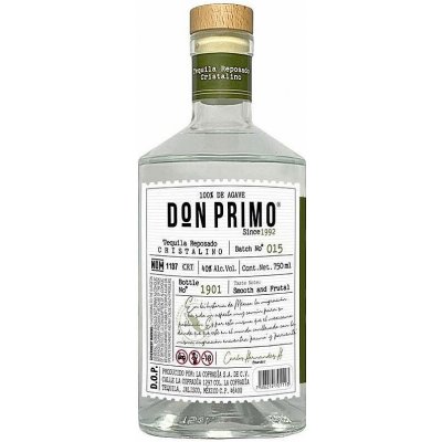 La Cofradía Don Primo Reposado Cristalino 100% Agave 38% 0,7 l (holá láhev) – Hledejceny.cz