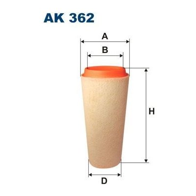 Vzduchový filtr FILTRON AK 362 – Zboží Mobilmania