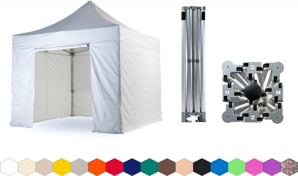 TENTino BIG HEXAGON EXTREME 3x3 m 1A BÍLÁ