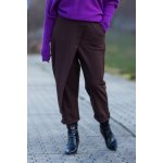 LUX LUNA Harémové kalhoty MANGO čokoládová – Sleviste.cz