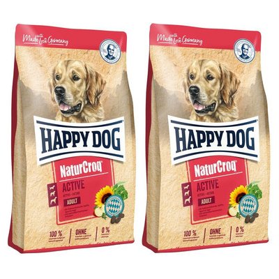 Happy Dog NaturCroq Active adult 2 x 15 kg – Hledejceny.cz