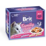 Brit cat Premium D Fillets jelly Family Plate 1 kg – Sleviste.cz