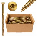 Vruty zápustné 6x140 mm TORX 100 ks do dřeva – Hledejceny.cz