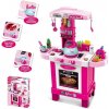 Dětská kuchyňka Baby Mix Baby Kuchyně růžová