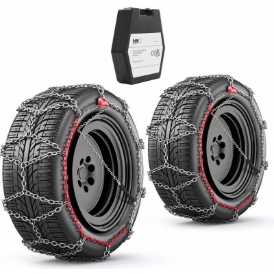 MSW Sněhové řetězy - 4WD (4x4) - 16 mm - rozměry kol: 9×15 / 245/65 r17 / 255/50 r19 ad. MSW-SK4-70 – Zboží Mobilmania