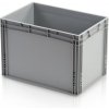 Úložný box TBA Plastová Euro přepravka 600x400x420 mm plný úchyt