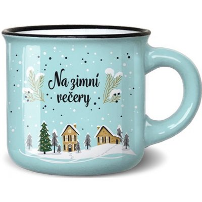 Nekupto Vánoční mini hrneček Na zimní večery 100 ml – Zboží Dáma