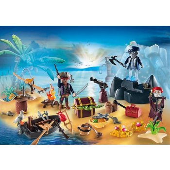 Playmobil 6625 Adventní kalendář Pirátský ostrov