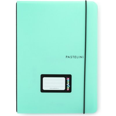 Oxybag Sešit PP A5 PASTELINi zelená – Zboží Dáma