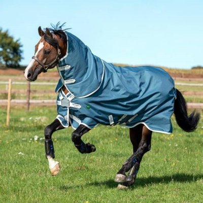 Horseware Deka termo výběhová Amigo AmEco Bravo 12 Plus teal grey – Hledejceny.cz