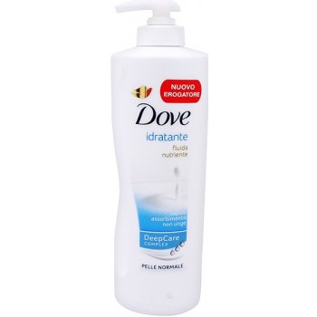 Dove Idratante tělové mléko na nomální pokožku dávkovač 400 ml