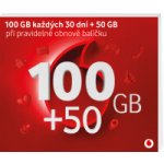Vodafone SIM Předplacená karta GIGA 100GB + 50GB – Sleviste.cz