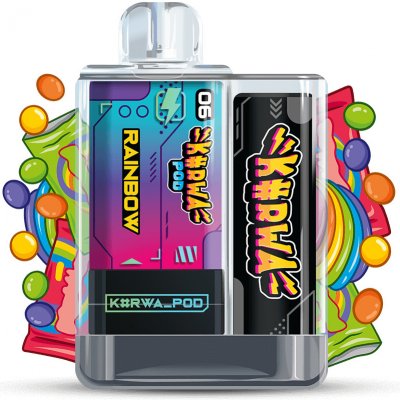 Kurwa Pod Rainbow 20 mg 700 potáhnutí – Zboží Dáma