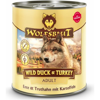 Wolfsblut Wild Duck & Turkey 0,8 kg – Zbozi.Blesk.cz
